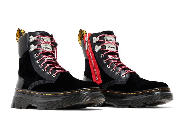 atmos x Dr. Martens Tarik Zip Black Velvet