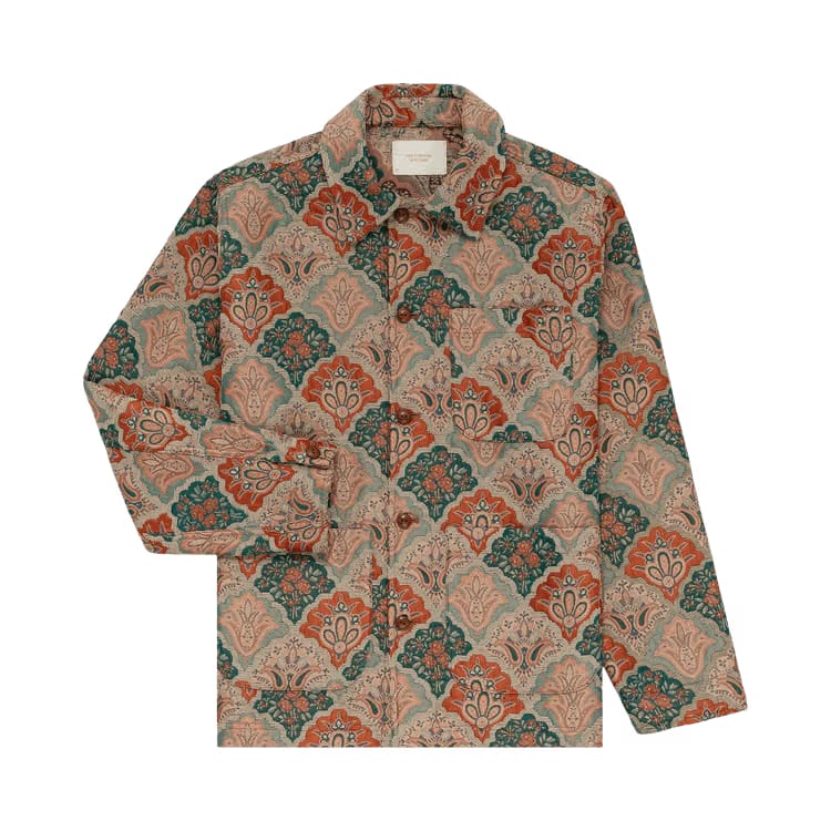 Aimé Leon Dore Tapestry Chore Jacket Blue Spruce