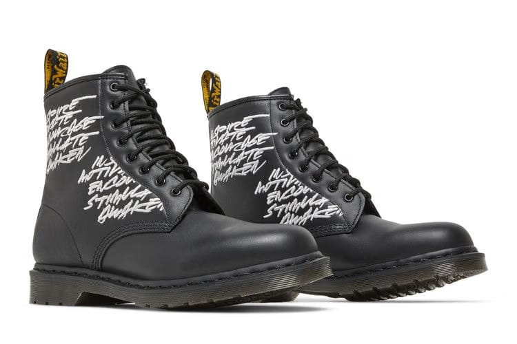 Dr. Martens Futura Laboratories x 1460 Embroidered Black