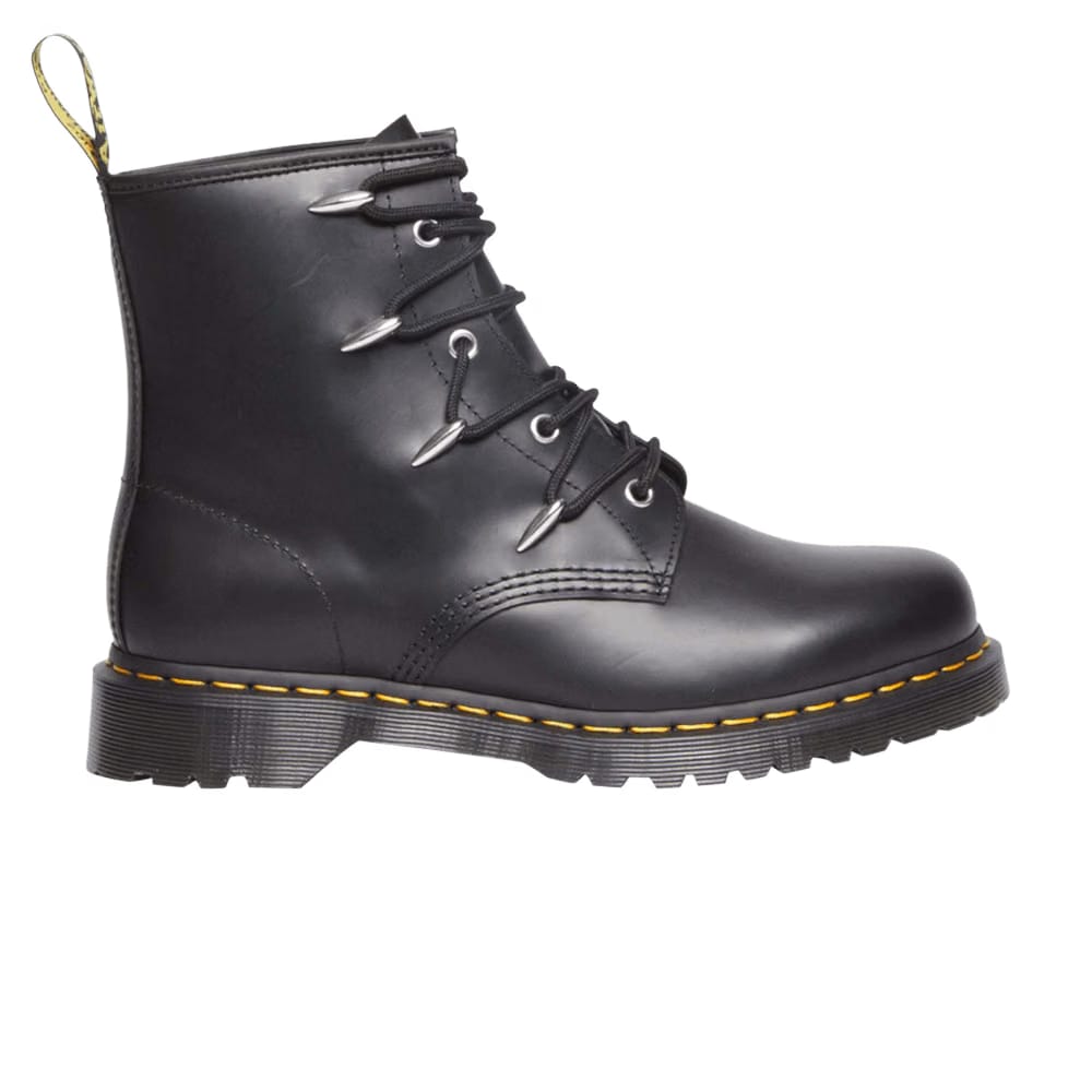 Dr. Martens 1460 Alien Hardware Leather Lace Up Boot Black