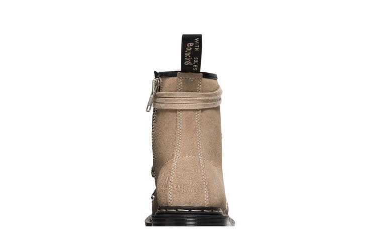 Dr. Martens Rick Owens x 1460 Bex Suede Boot Light Taupe