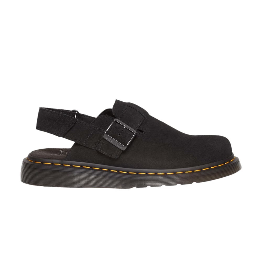 Dr. Martens Jorge 2 Suede Slingback Mule Black