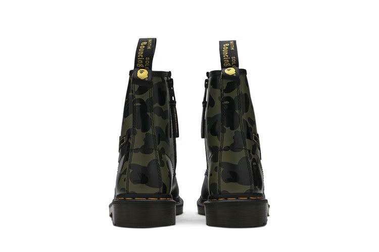 A Bathing Ape x Dr. Martens 1460 Zip Camo