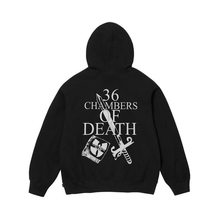 Supreme x Wu-Tang Clan Hoodie Black
