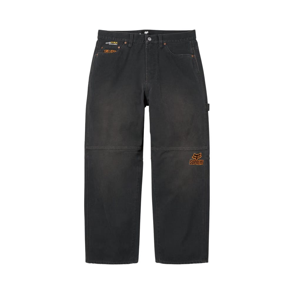 Supreme x Fox Racing Cordura Baggy Jean Black