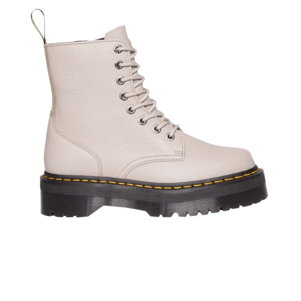 Dr. Martens Jadon 3 Pisa Leather Platform Boot Vintage Taupe