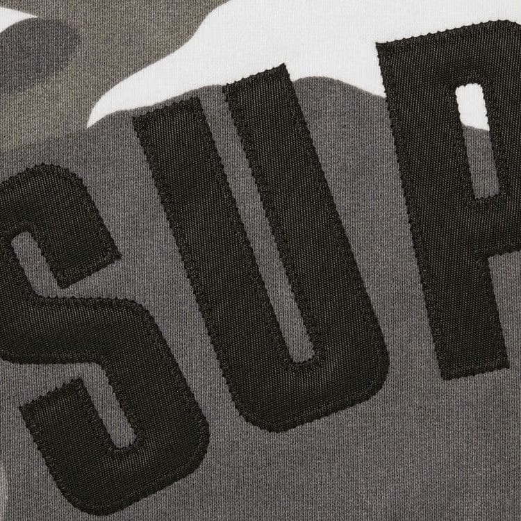 Supreme Arc Thermal Lined Zip Up Hoodie Snow Camo
