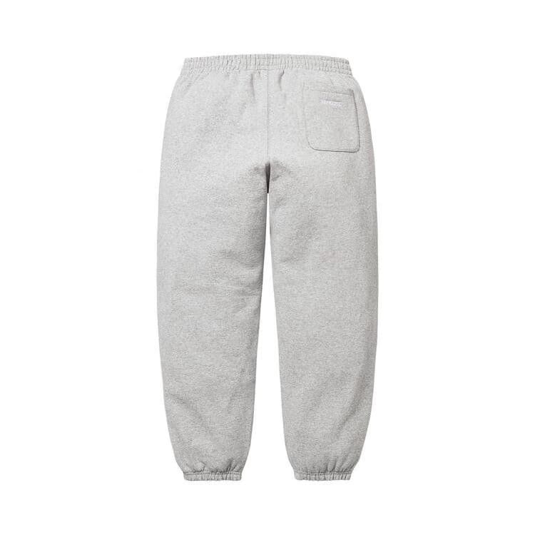 Supreme S Logo Sweatpant Heather Grey