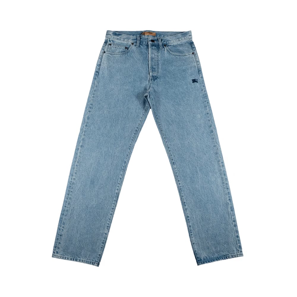 Supreme x Burberry Regular Jean Washed Blue