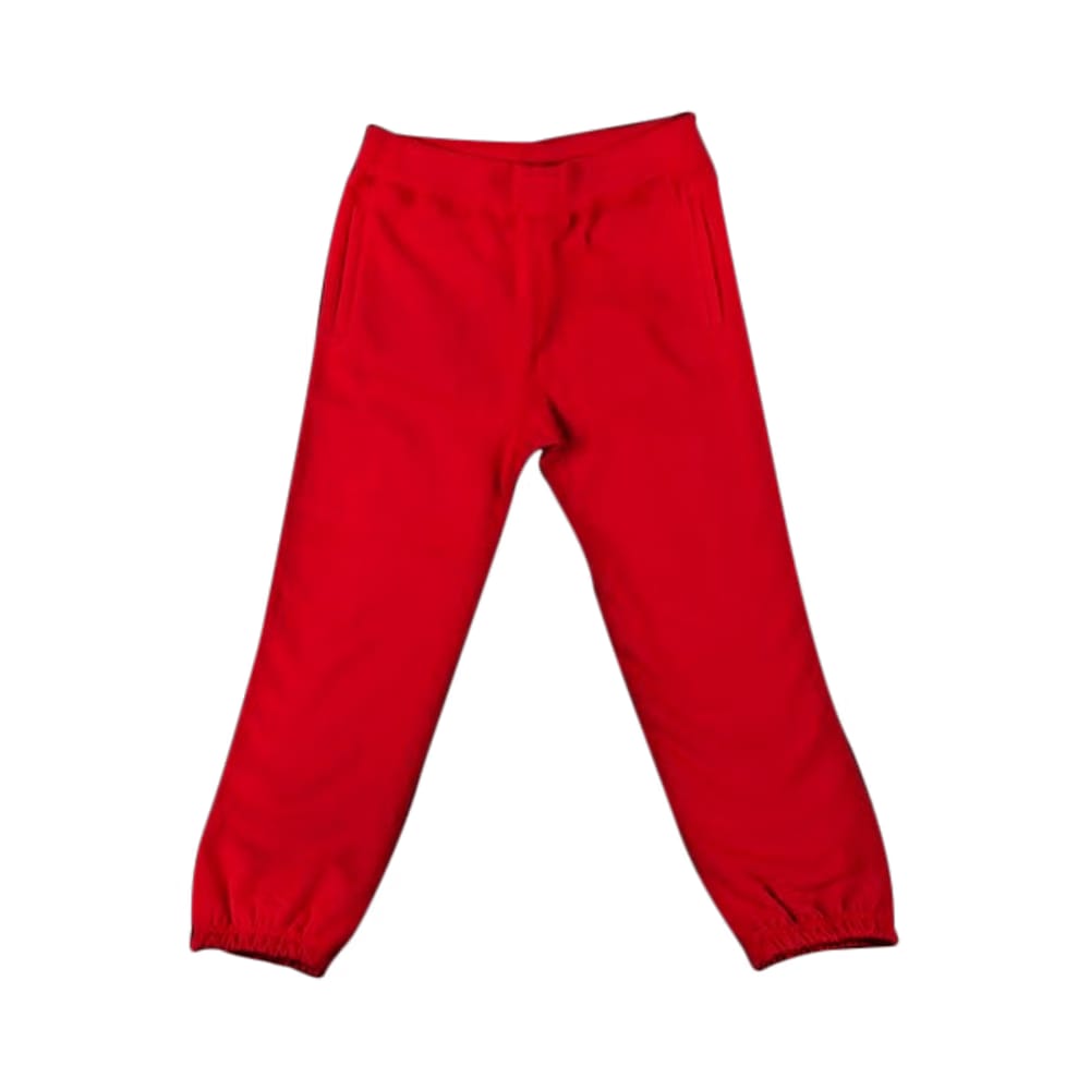 Supreme Corner Label Sweatpant Red