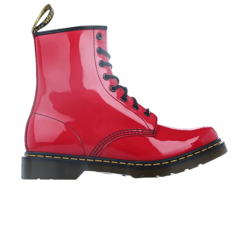 Dr. Martens Wmns 1460 Patent Lamper 'Red'