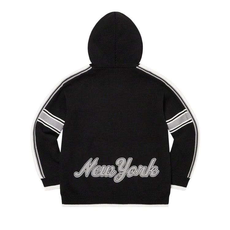 Supreme Sport Zip Up Hooded Sweater Black