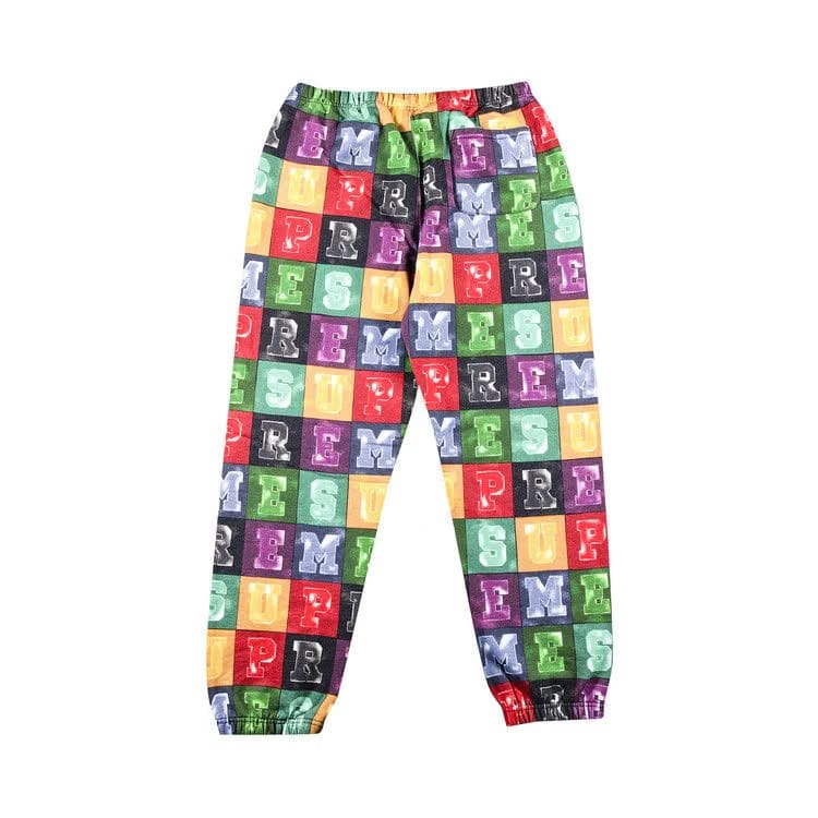 Supreme Blocks Sweatpant Multicolor
