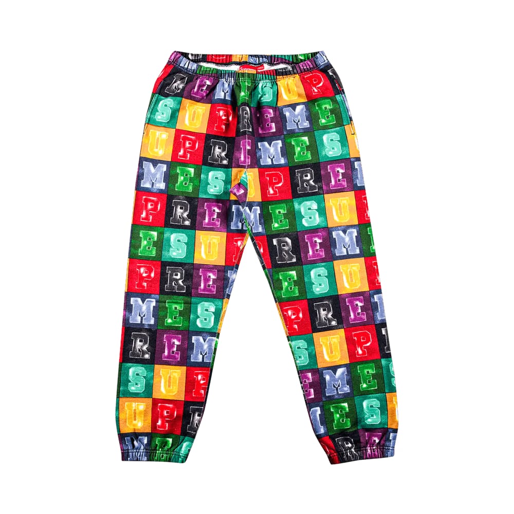 Supreme Blocks Sweatpant Multicolor