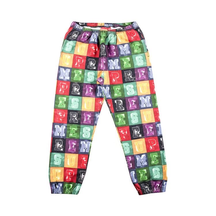 Supreme Blocks Sweatpant Multicolor