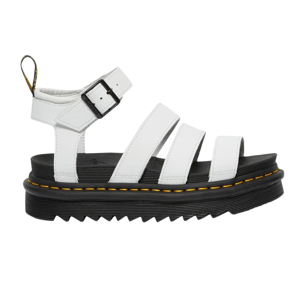 Dr. Martens Wmns Blaire Hydro Leather Strap Sandal 'White'