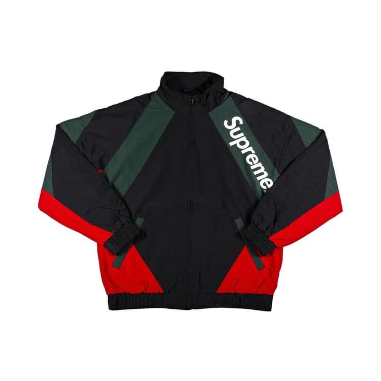 Supreme Paneled Track Jacket Black