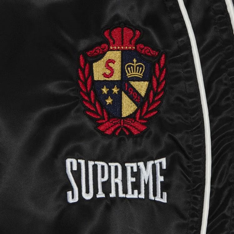 Supreme Satin Track Pant Black