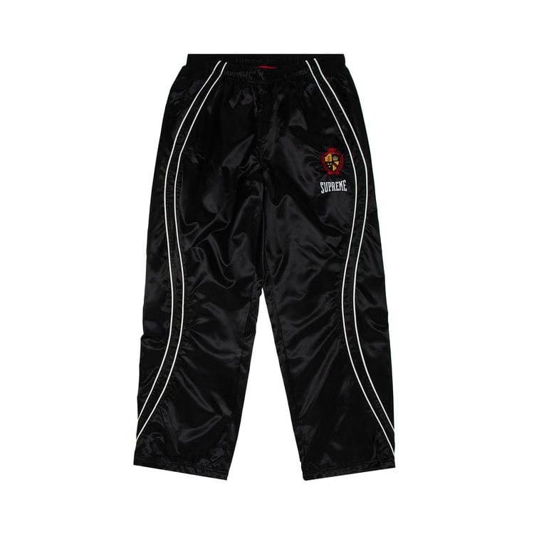Supreme Satin Track Pant Black