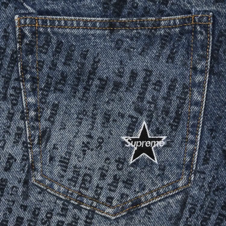 Supreme Regular Jean Newspaper