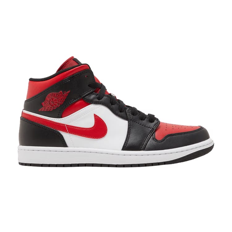 Air Jordan 1 Mid Bred Toe