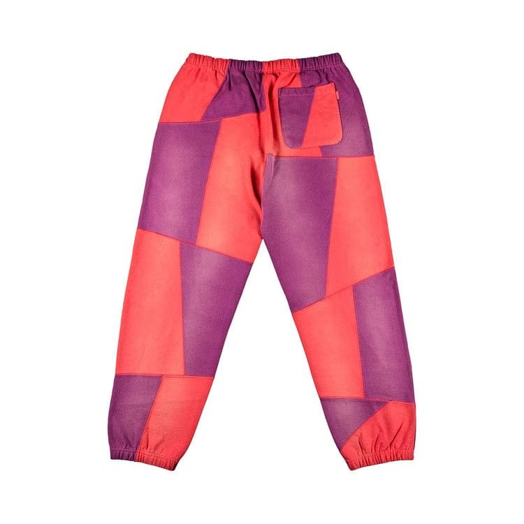 Supreme Patchwork Sweatpant Bright Coral