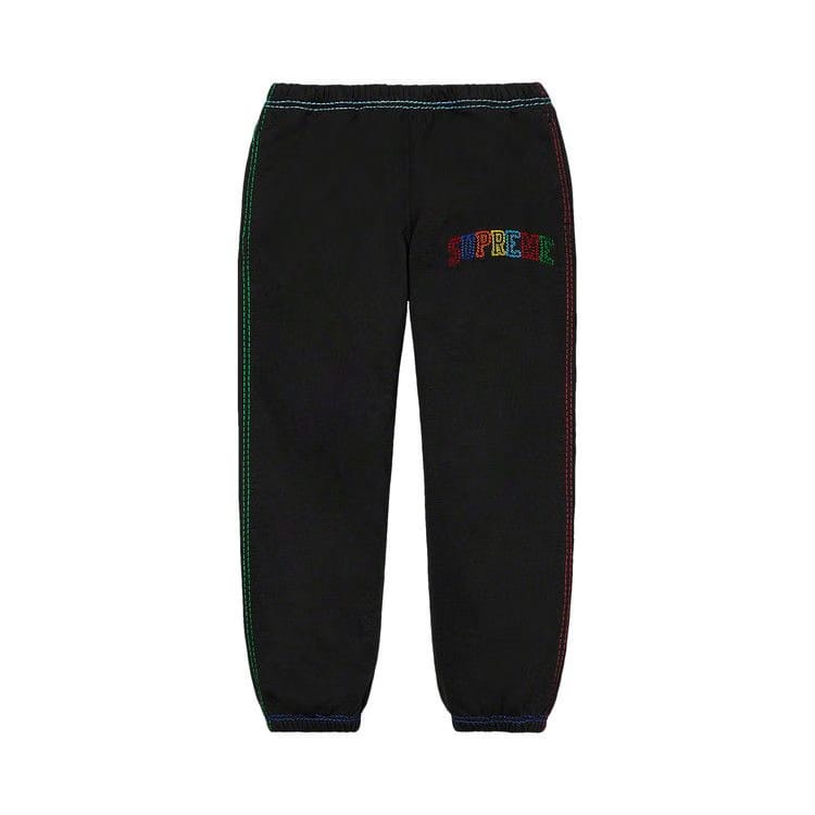 Supreme Big Stitch Sweatpant Black