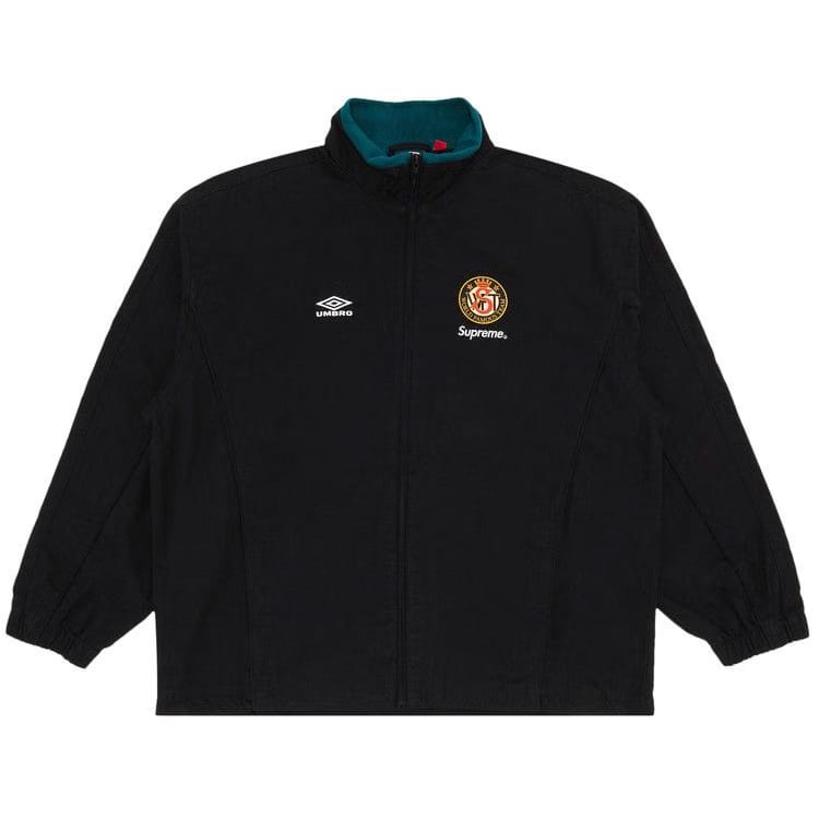 Supreme x Umbro Cotton Ripstop Track Jacket Black