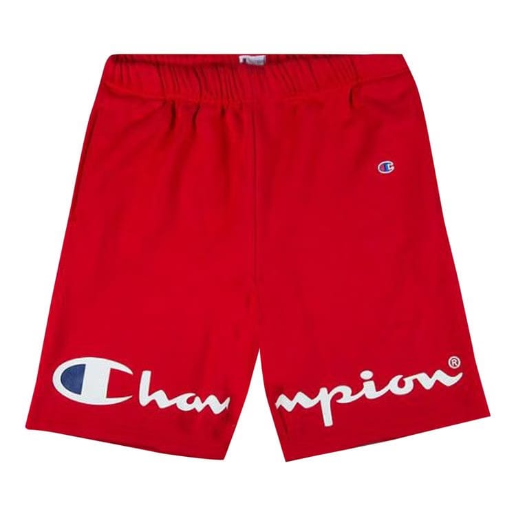 Supreme x Champion Sweatshort Red