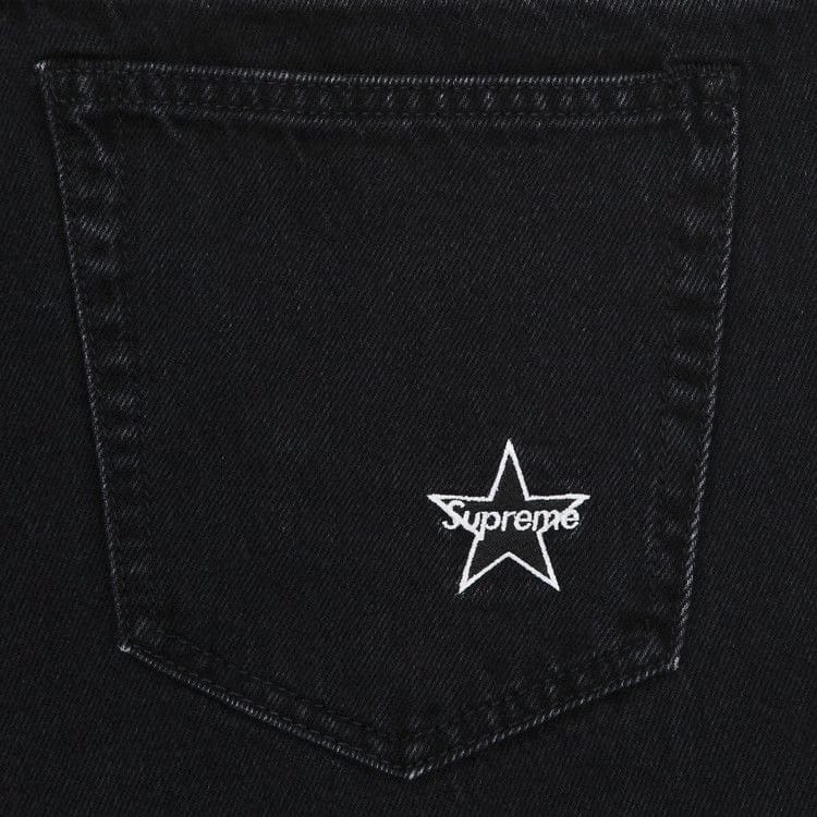 Supreme Regular Jean Black