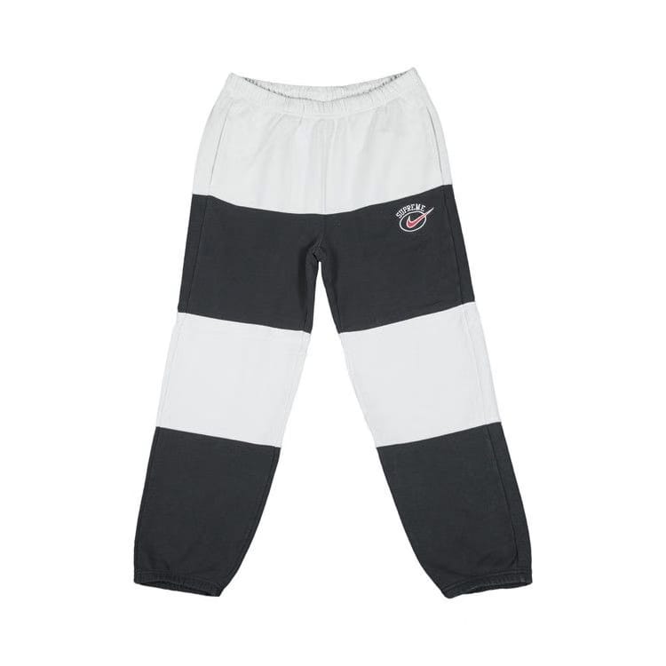 Supreme x Nike Stripe Sweatpant Black