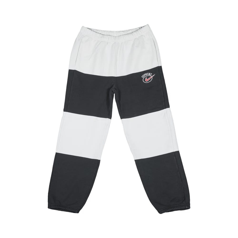 Supreme x Nike Stripe Sweatpant Black