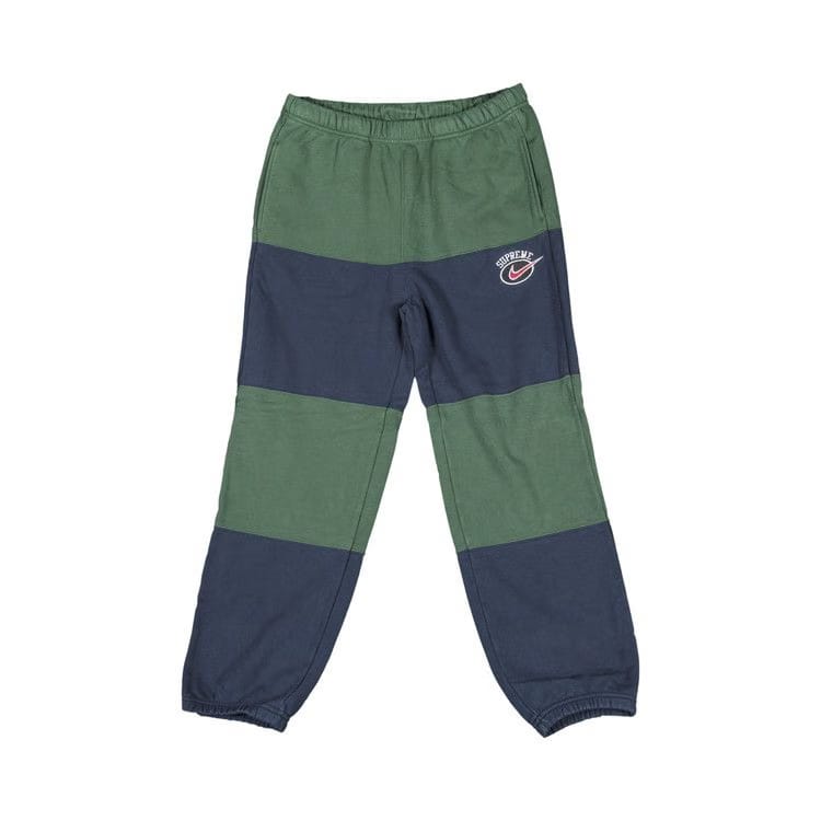 Supreme x Nike Stripe Sweatpant Navy