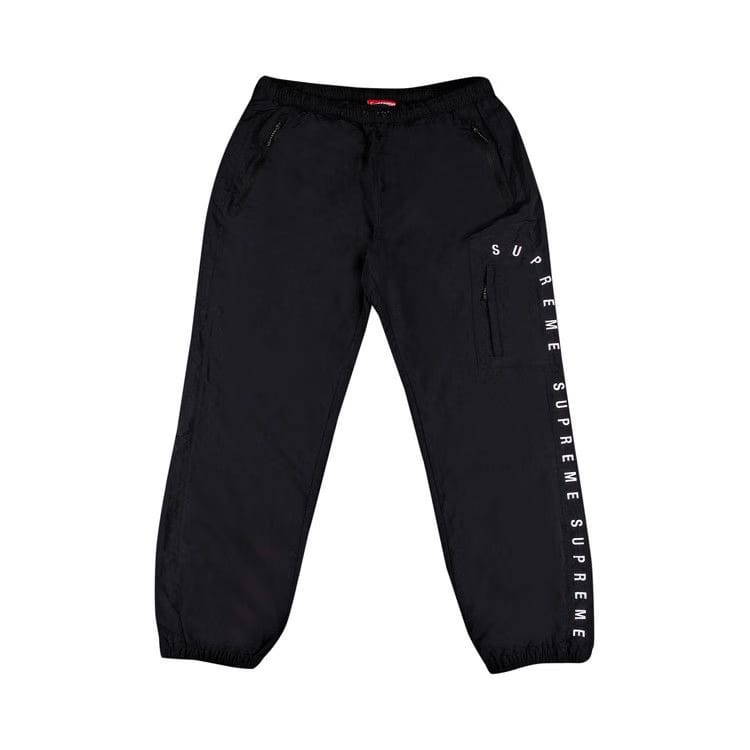 Supreme Curve Logos Ripstop Pant Black
