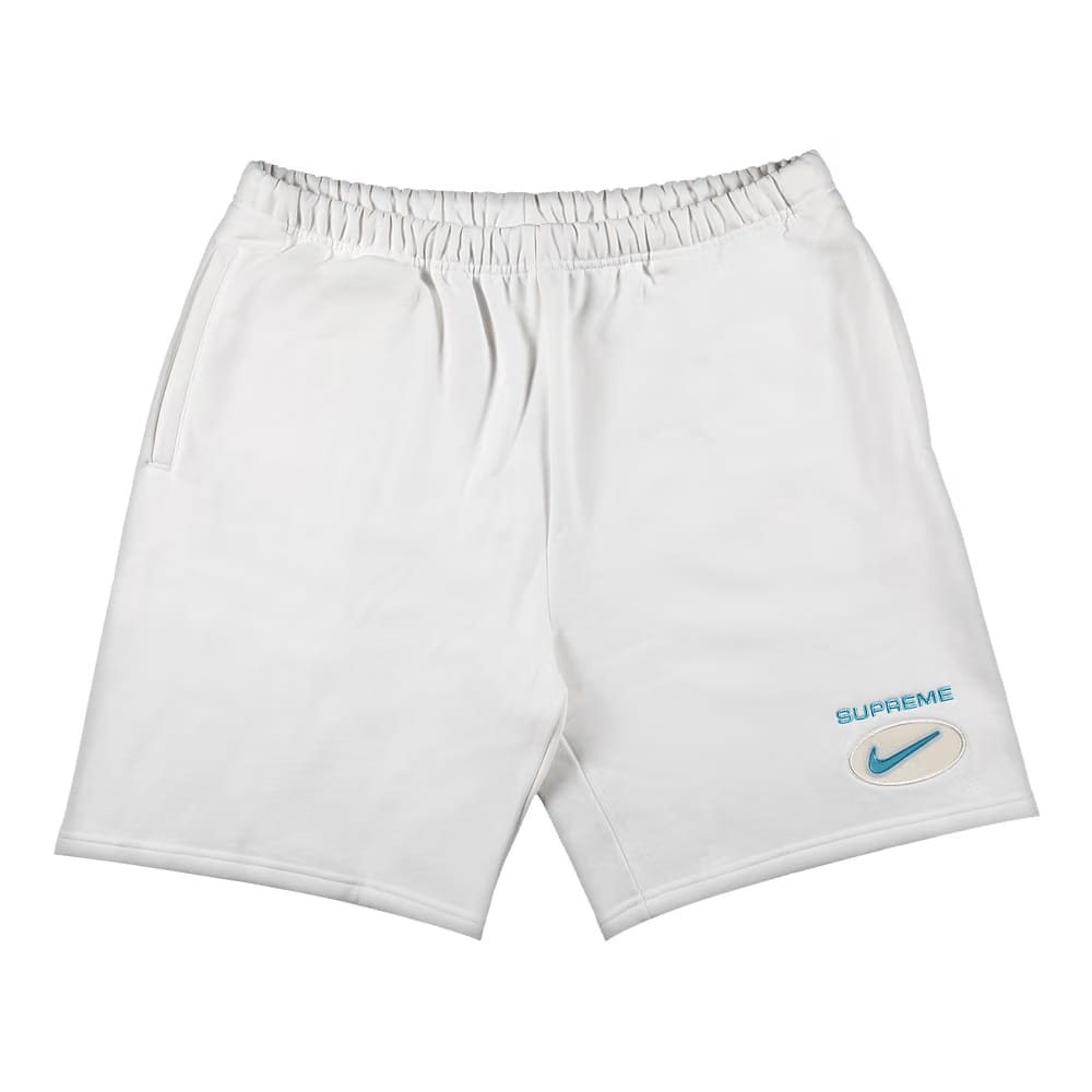 Supreme x Nike Jewel Sweatshort White