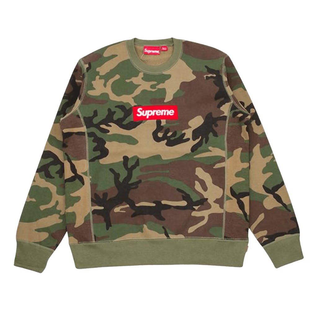 Supreme Box Logo Crewneck Camo
