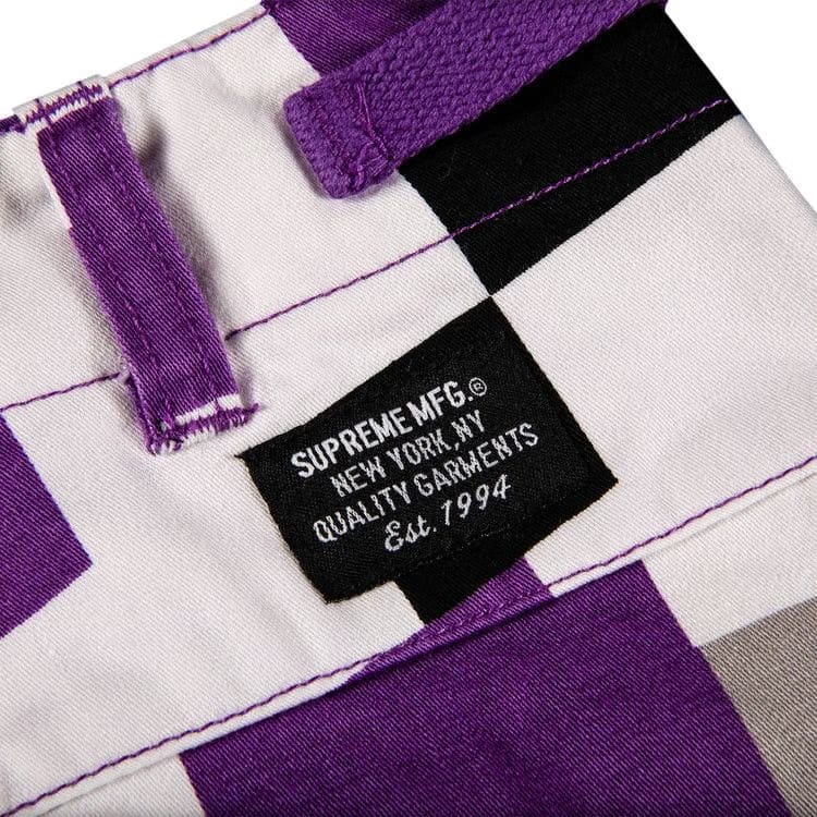 Supreme Cargo Pant Purple Digi Camo