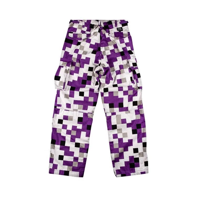 Supreme Cargo Pant Purple Digi Camo