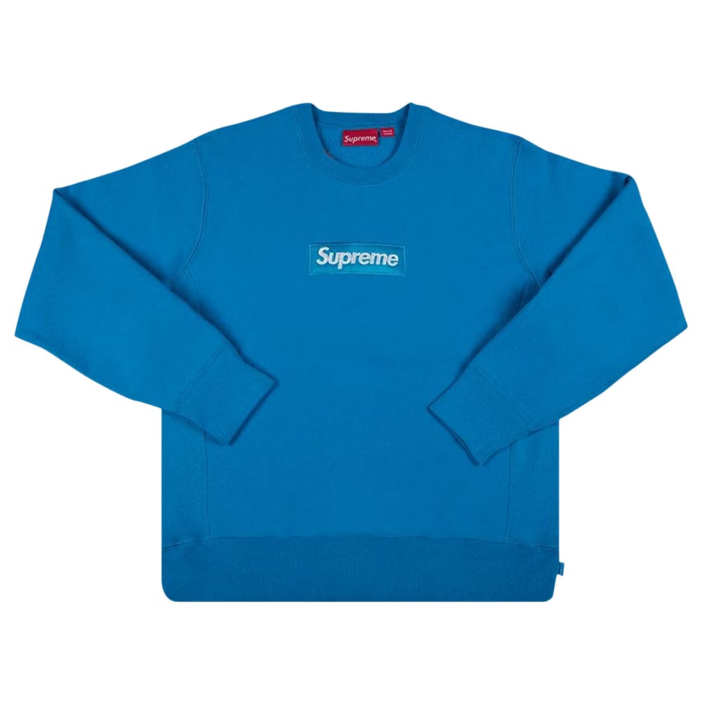 Supreme Box Logo Crewneck Bright Royal