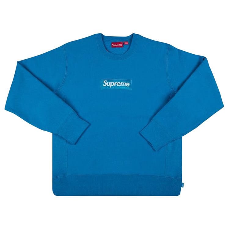 Supreme Box Logo Crewneck Bright Royal