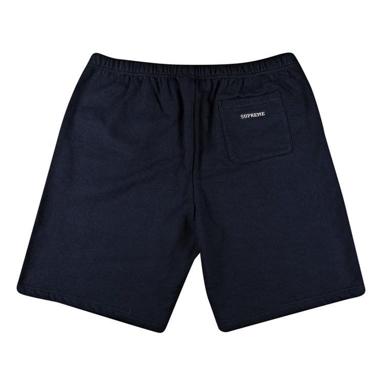 Supreme Embroidered S Sweatshort Navy
