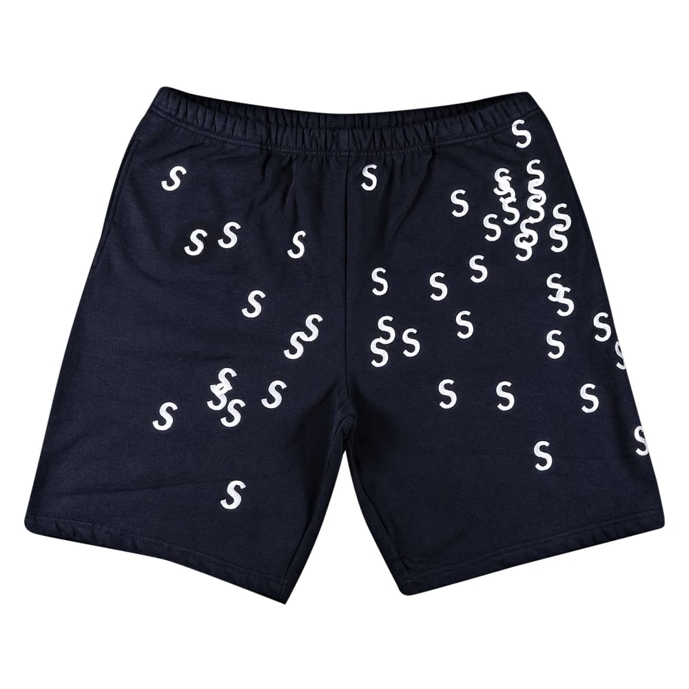 Supreme Embroidered S Sweatshort Navy