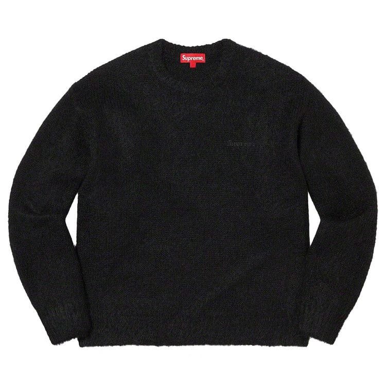 Supreme Mohair Sweater Black