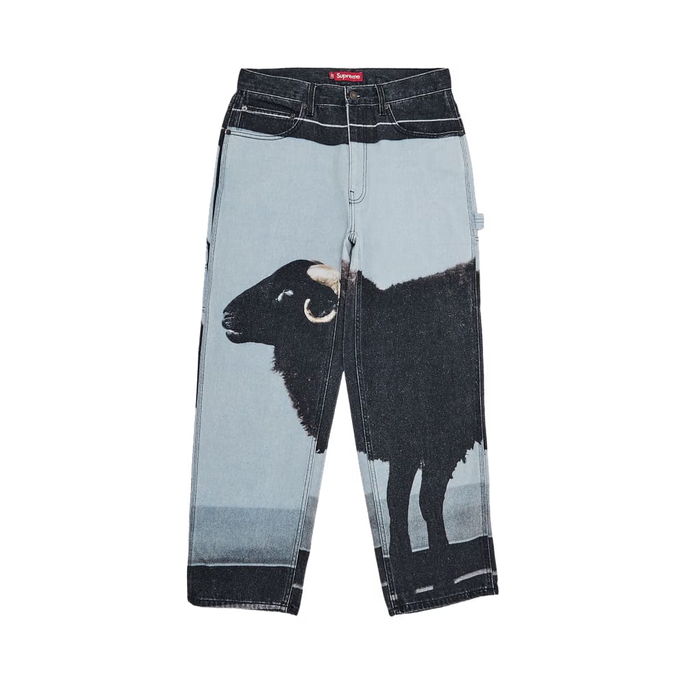 Supreme x Damien Hirst Painter Jean Black