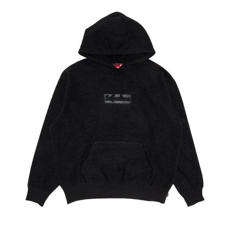 Supreme Inside Out Box Logo Hoodie Black