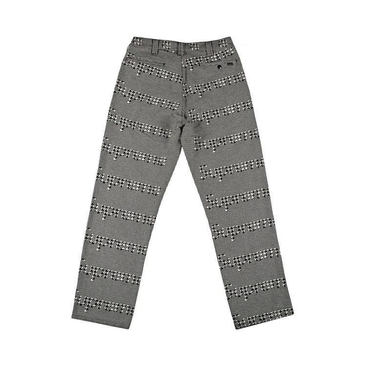 Supreme Work Pant Brown Houndstooth