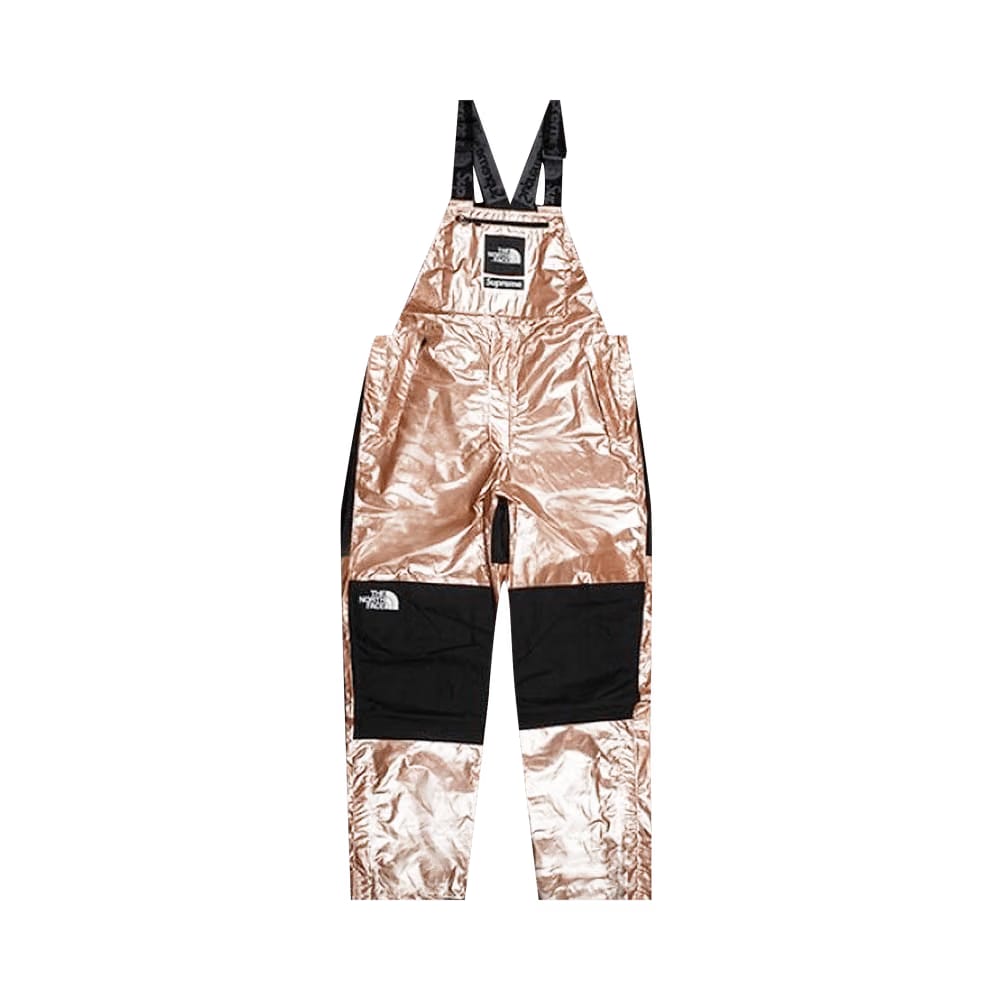 Supreme x The North Face Metallic Mountain Bib Pants Rose Gold