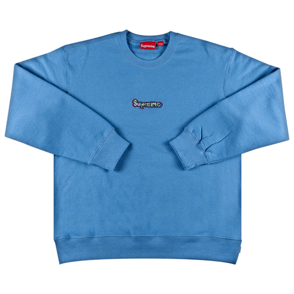 Supreme Gonz Logo Crewneck Light Blue