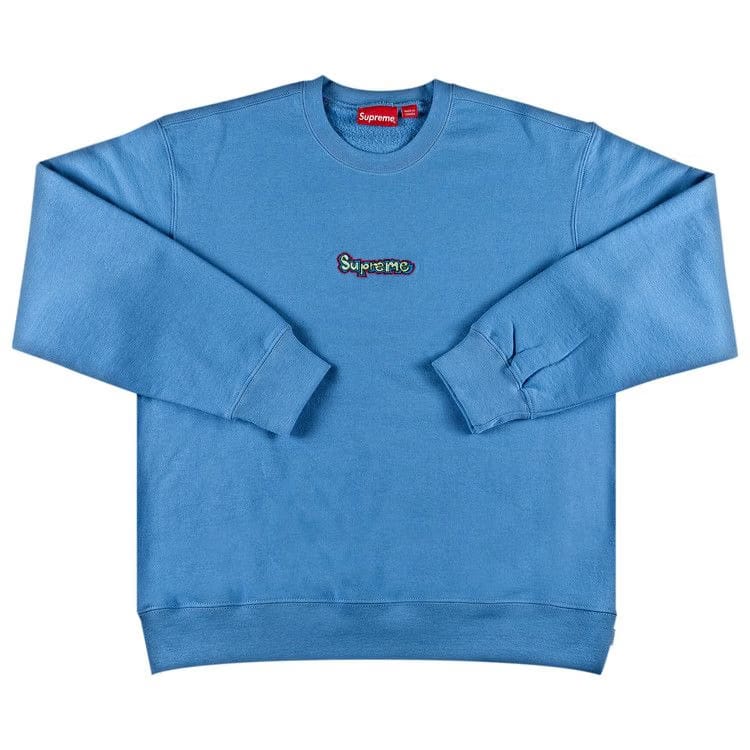 Supreme Gonz Logo Crewneck Light Blue