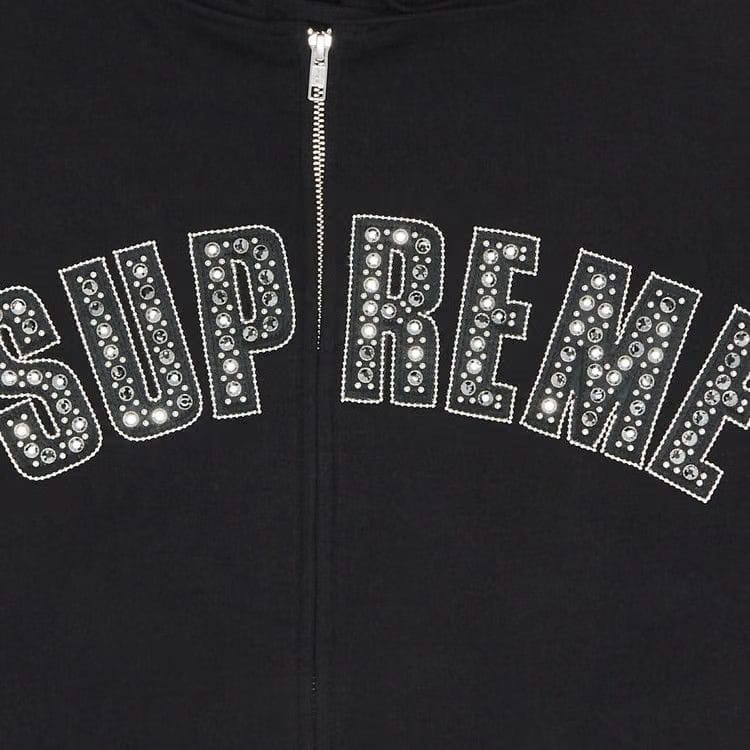 Supreme x B.B. Simon Zip Up Hoodie Black